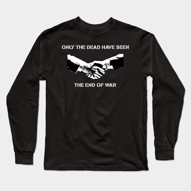 The end of war - Black Long Sleeve T-Shirt by Vortexspace